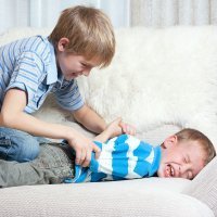 Cómo debe comportarse el niño cuando otros niños le pegan