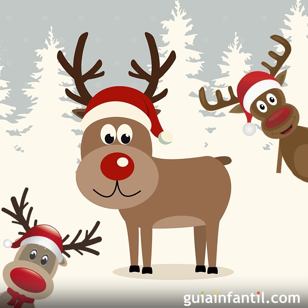 El reno Rudolph. Cuento de Navidad para niños