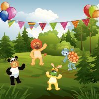 El disfraz de carnaval de los animales. Cuentos para niños