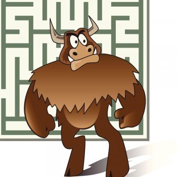 Dédalo y su hijo Ícaro en el laberinto del Minotauro. Leyendas para niños