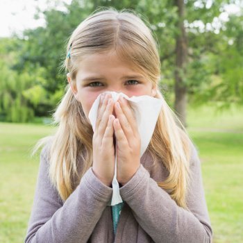 Alergia primaveral en niños