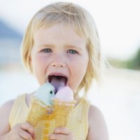 A partir de qué edad pueden tomar helado los niños