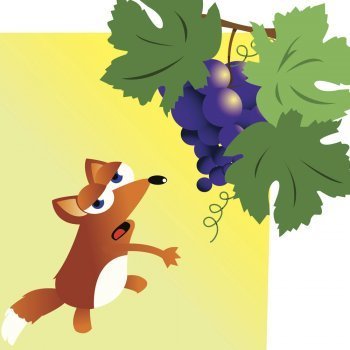 The fox and the grapes