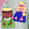 Broches con forma de muñecos