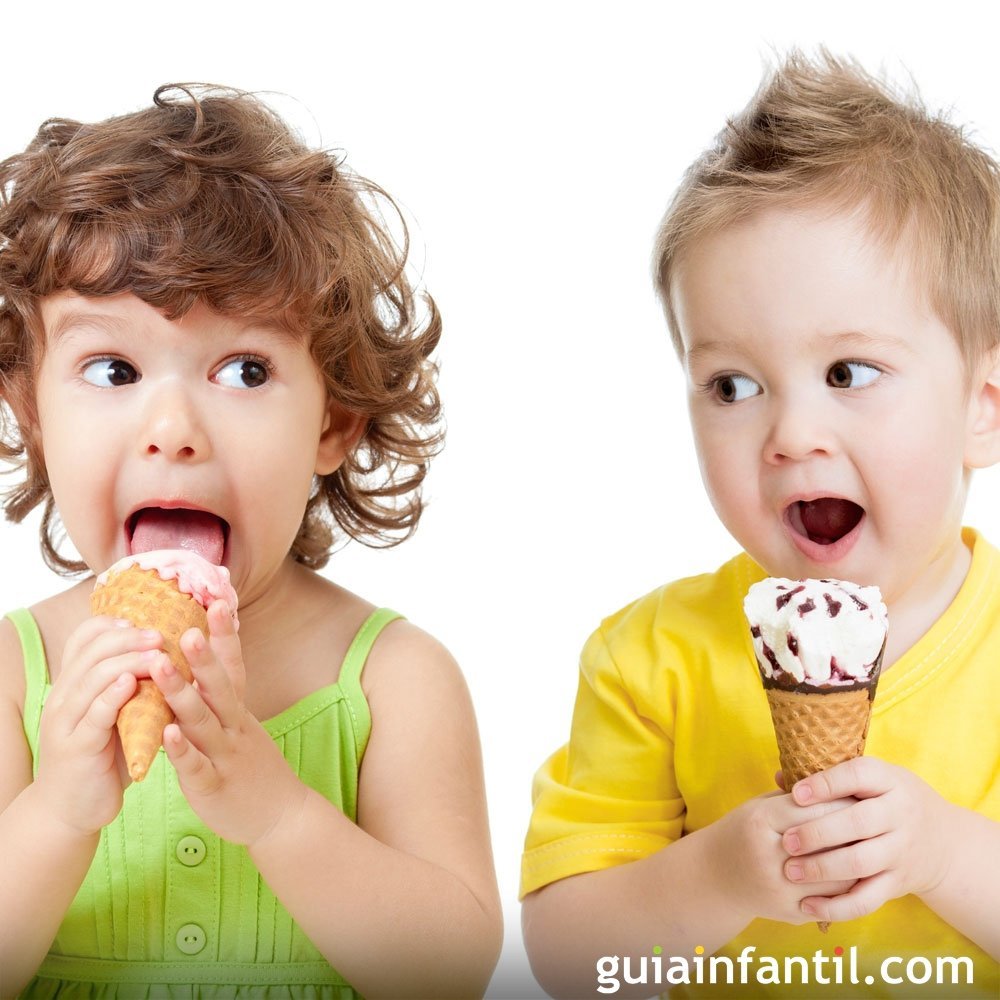 tumor garra físicamente Los beneficios de los helados para los niños
