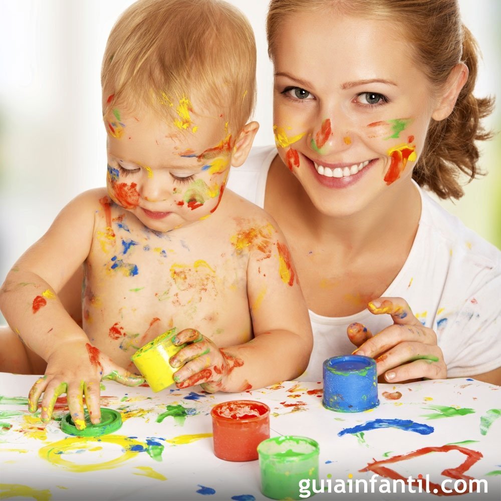 Cómo hacer pintura casera para los niños