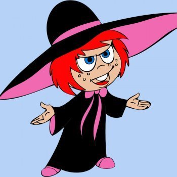 La bruja loca. Canción de Halloween