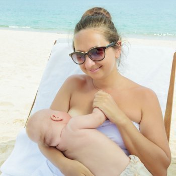 La alimentación de la madre lactante en verano