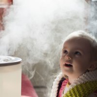 Cómo utilizar el humidificador con los niños