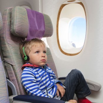 Cómo hacer que el niño pierda el miedo al avión