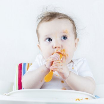 El desarrollo del gusto en los bebés