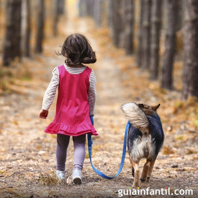 Los beneficios de caminar en los niños