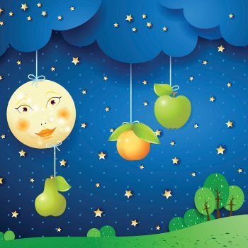 Poesía para recitar con los niños - La espera de la luna