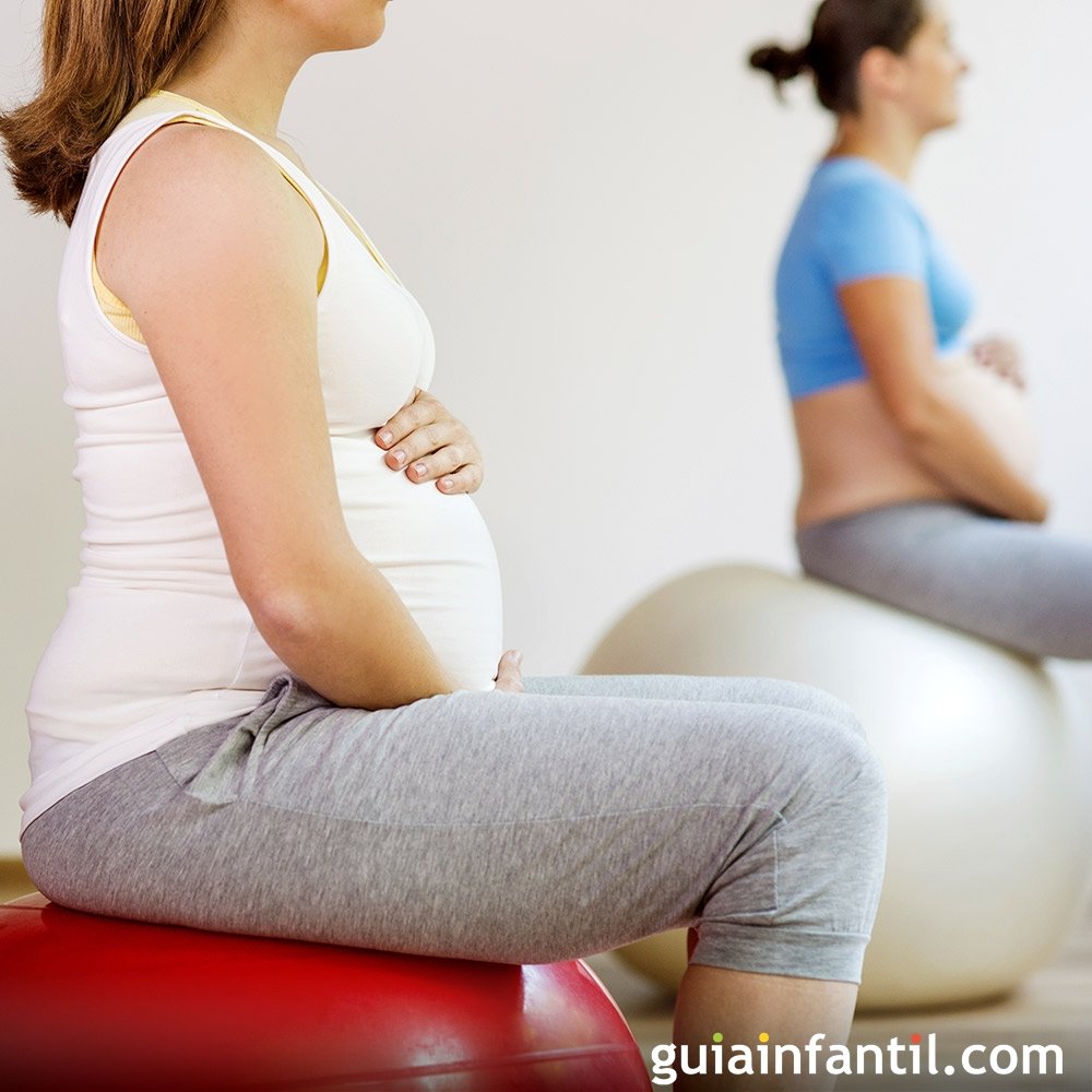 Beneficios del fitball en el embarazo