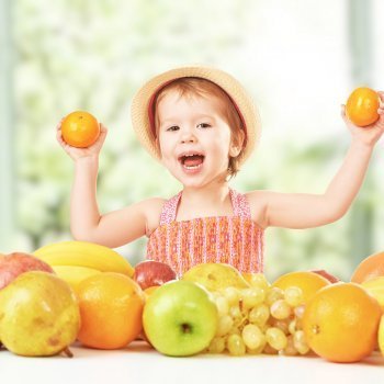 Las cinco comidas diarias en la dieta de los niños