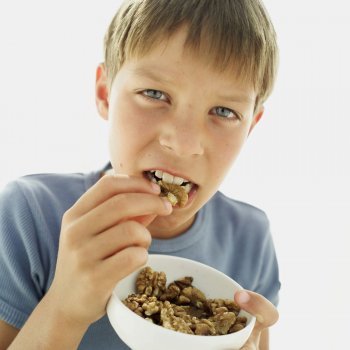 Beneficios de los frutos secos para los niños