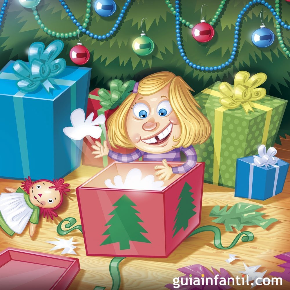 Regalos de Navidad. Cuento navideño con valores para leer con niños