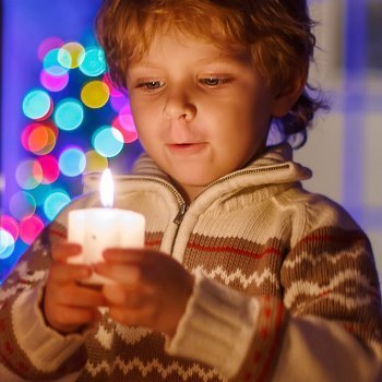 Experimentos de ciencia con velas para niños
