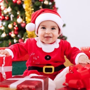 Las primeras navidades del bebé