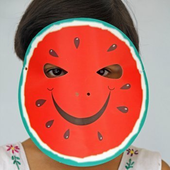 Máscaras con platos