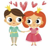 La princesa de fuego. Cuento de amor para niños