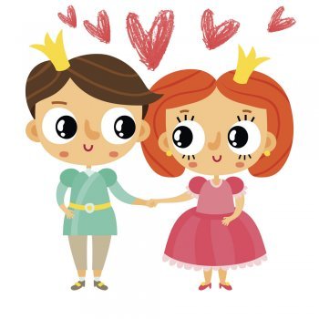 La princesa de fuego. Cuento de amor para niños