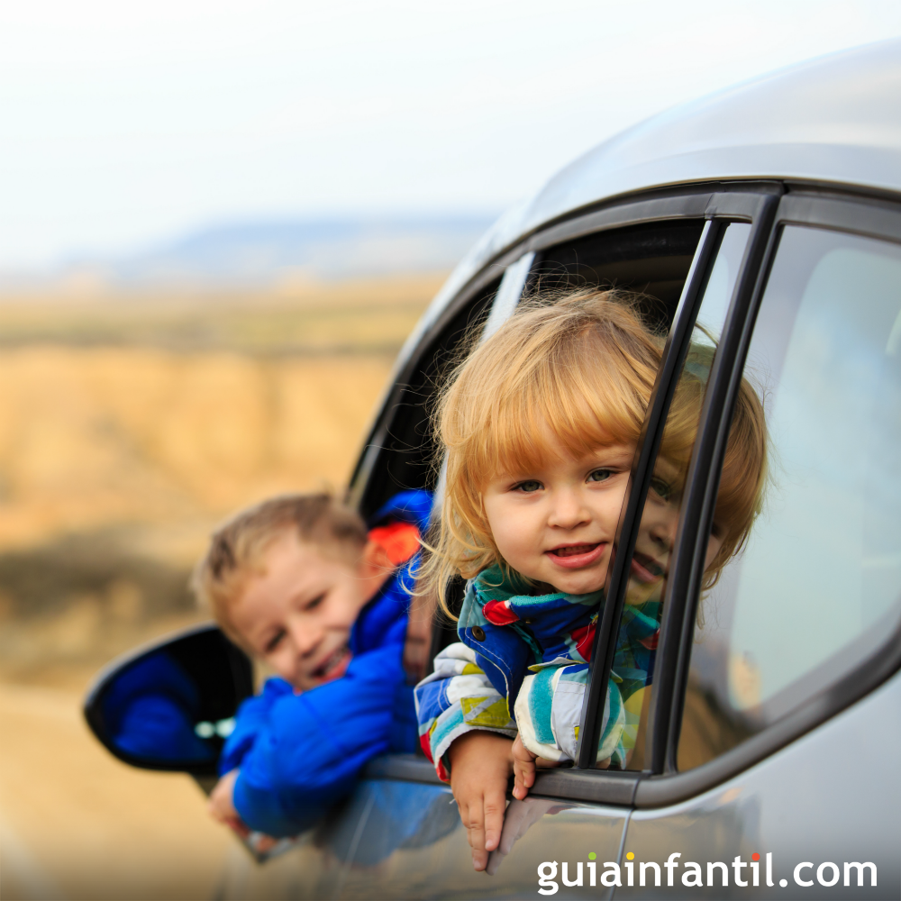 Divertidos juegos para evitar las rabietas infantiles en el coche