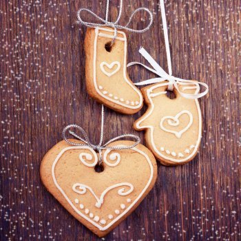 Adornos dulces para el árbol de Navidad