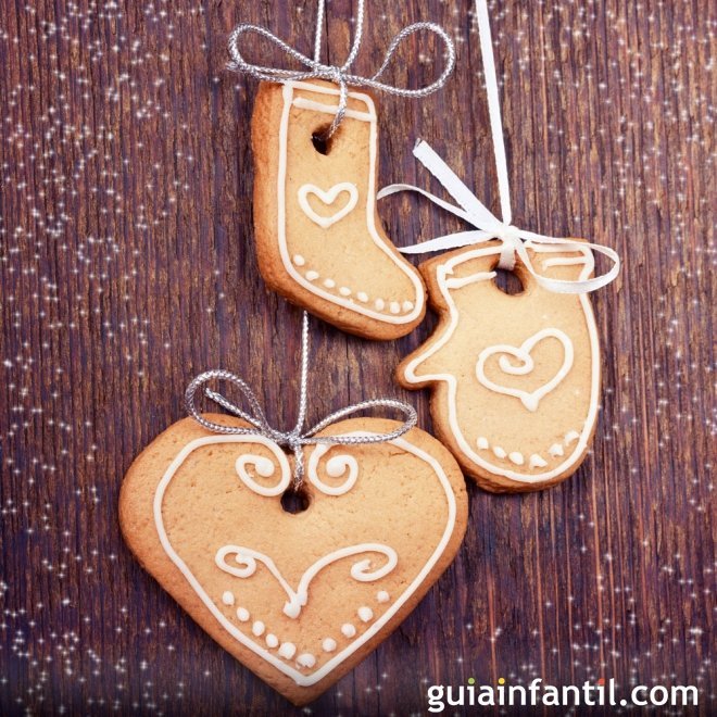 Adornos dulces para el árbol de Navidad