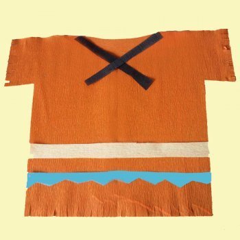 Disfraz de indio para niños