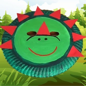 Máscara de dinosaurio
