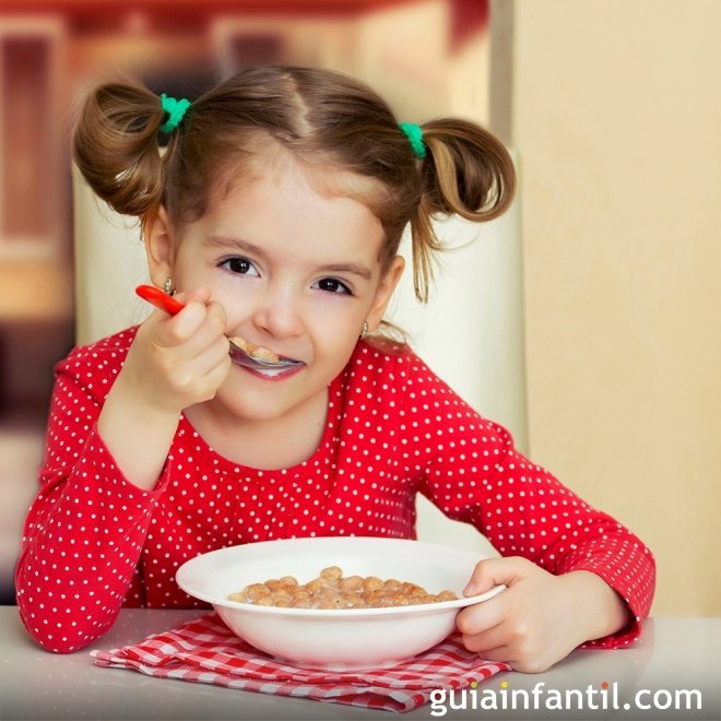 Menú de recetas para el desayuno de los niños