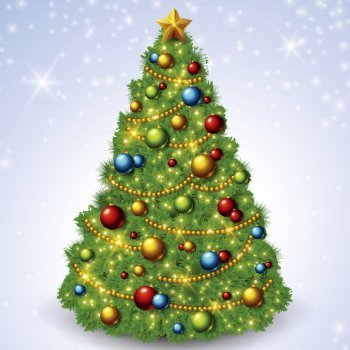 El abeto. Letra de Villancicos para niños