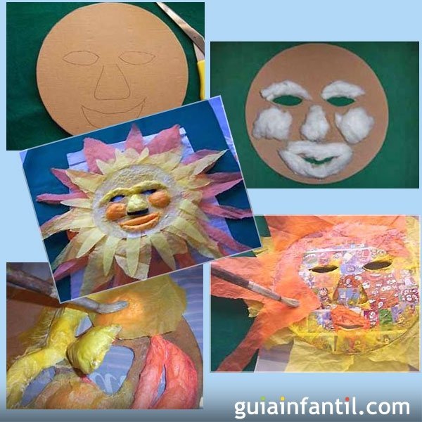 Mascara de Carnaval. Manualidades para niños