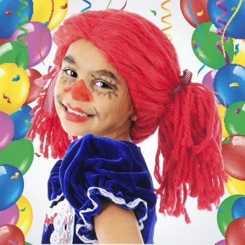 Peluca para Carnaval. Manualidades para niños