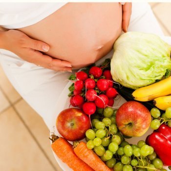 Hábitos saludables en la dieta de la embarazada