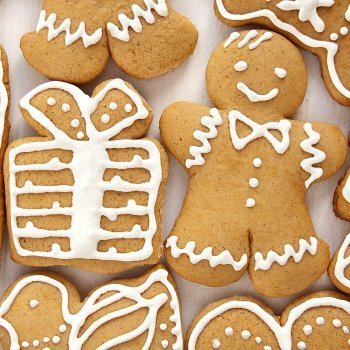 De galletas de mantequilla a adornos de Navidad