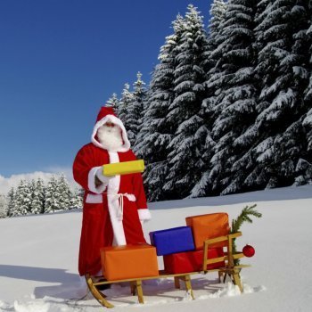 Navidad en Laponia. Vacaciones en familia