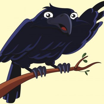El águila, el cuervo y el pastor. Fábula de Esopo para niños