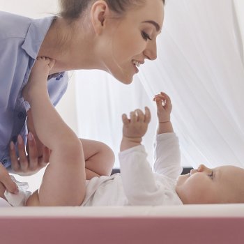 Bebés con asaduras o eczemas