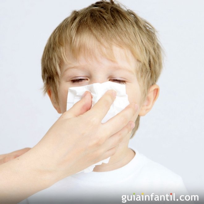 La gripe de bebés y niños