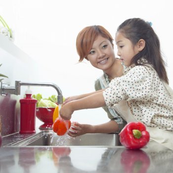 Higiene en la alimentación de los bebés y niños