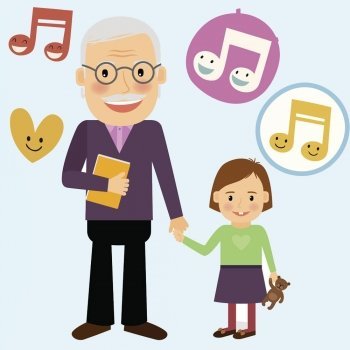 Abuelito dime tú. Canciones infantiles