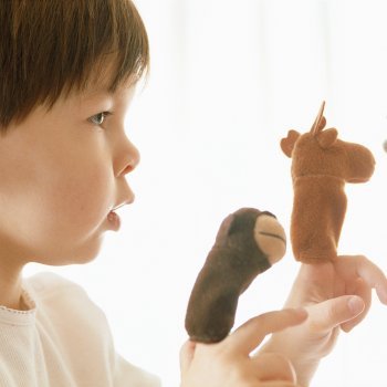 Marionetas para bebés y niños. Manualidades para niños