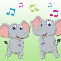 Elephants. I like elephants. Canción infantil en inglés