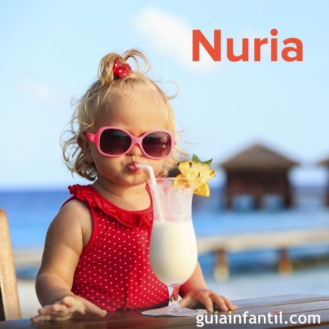 Día del santo de Nuria, 8 de septiembre. Nombres para niñas