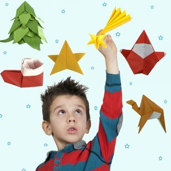 Vídeos de figuras de origami para Navidad