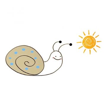 Cómo hacer un dibujo de un caracol paso a paso