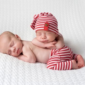 Ideas para sacar fotos bonitas de bebés gemelos