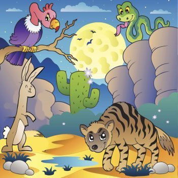 La hiena y la liebre. Leyenda infantil africana